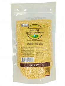 Lentil Split Yellow Trio Natural 450 gr